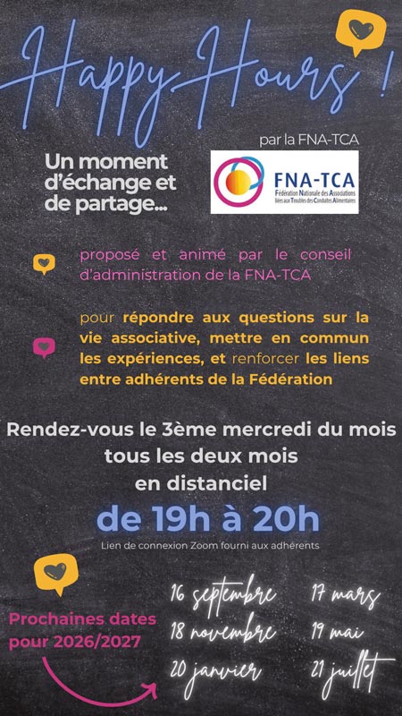 Happy hours, le temps des associations !